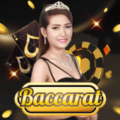Baccarat live dealer table on Colour Game